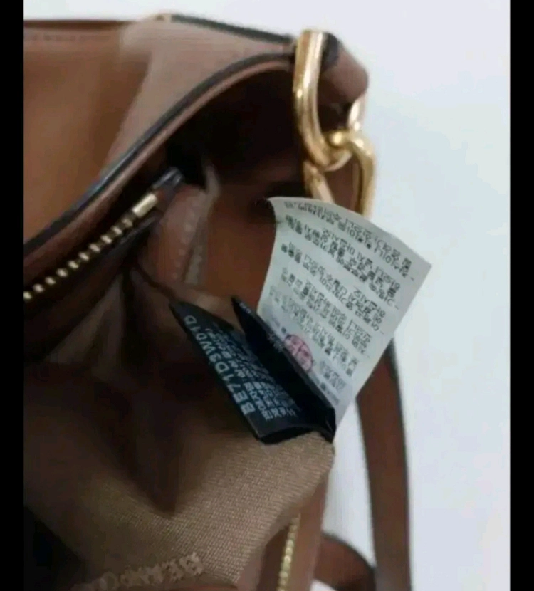 여성 빈폴 탄 허니 미디엄 버킷백 이미지