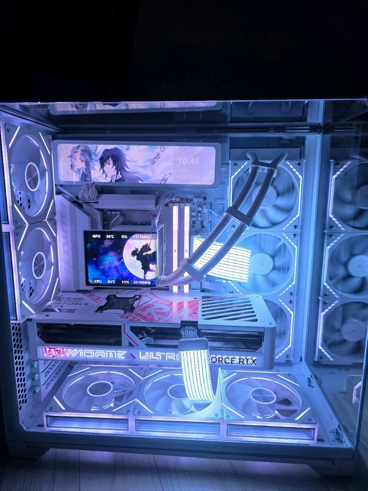 라이젠9 9950X3D RTX5080 화이트감성PC 팝니다 이미지