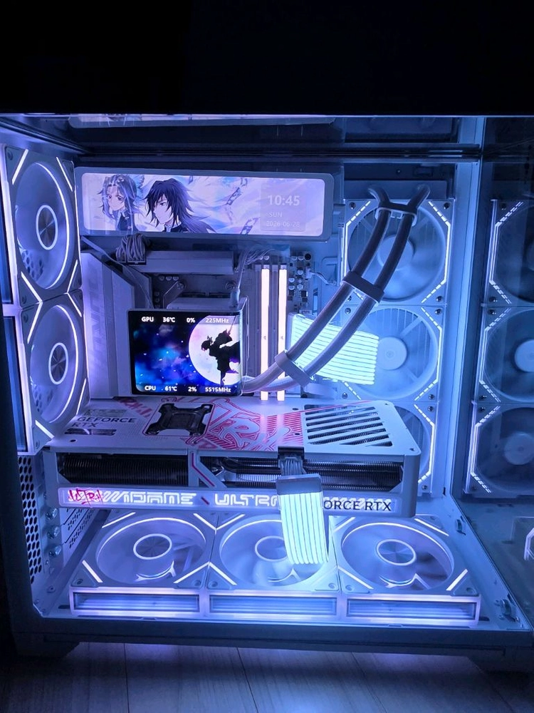 라이젠9 9950X3D RTX5080 화이트감성PC 팝니다 이미지