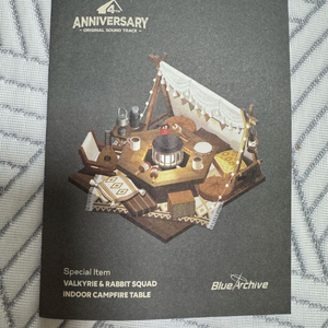 블루아카이브 4주년 가구 쿠폰 이미지