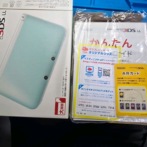 정품 S-급 닌텐도 3dsxl 3dsll 일본판 민트 박스(기기미포함) 이미지