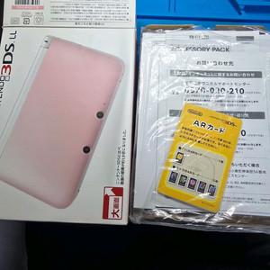 정품 S-급 닌텐도 3dsxl 3dsll 일본판 핑크 박스(기기미포함) 이미지