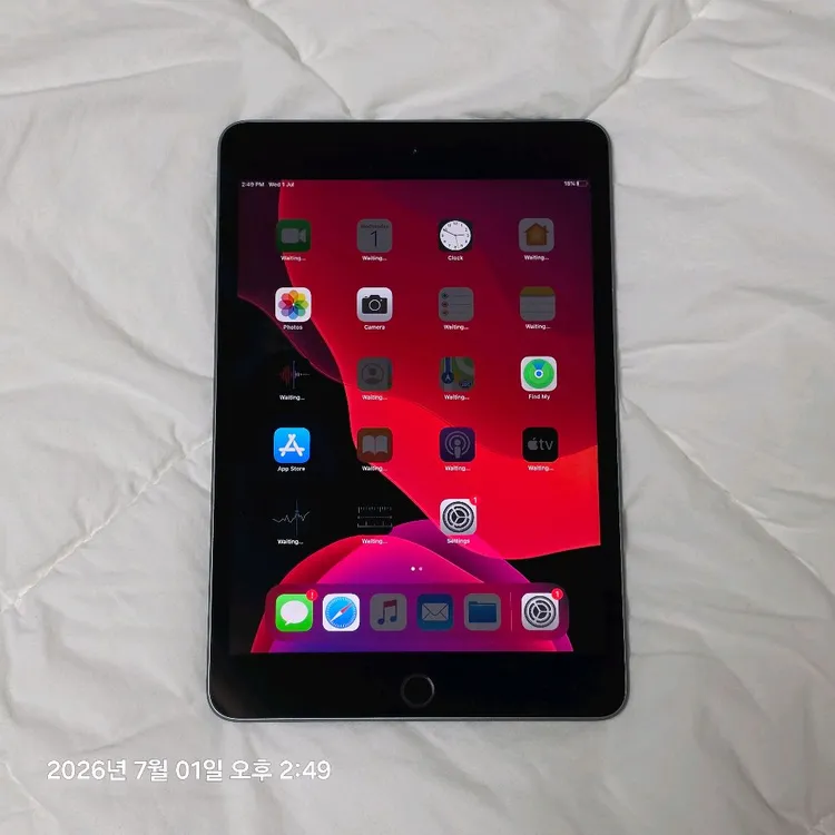 상태 좋은 ipad mini5 wifi버전 64GB 풀박 이미지