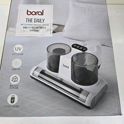 독일기술 UV살균 무선 침구청소기 고온 화이트 BR-120W 이미지