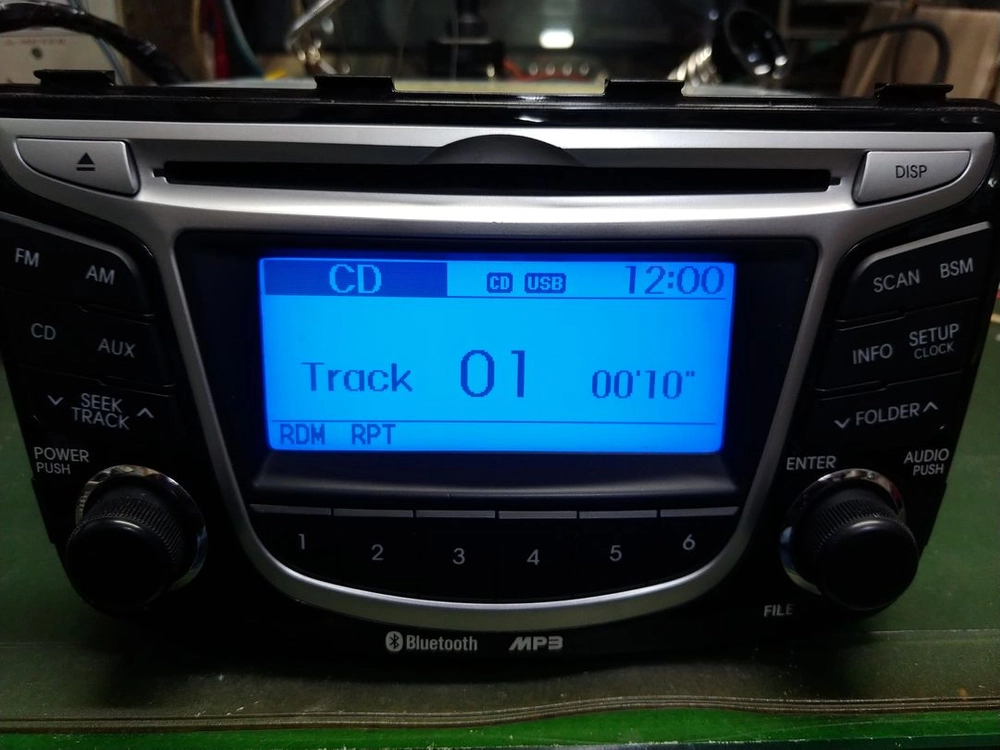 엑센트 순정 블루투스,USB,AUX 자출 데크 팝니다. 이미지