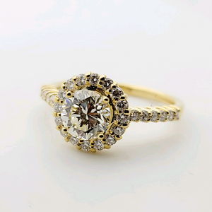1캐럿천연다이아반지(중앙 1.08ct GVVS1) 이미지