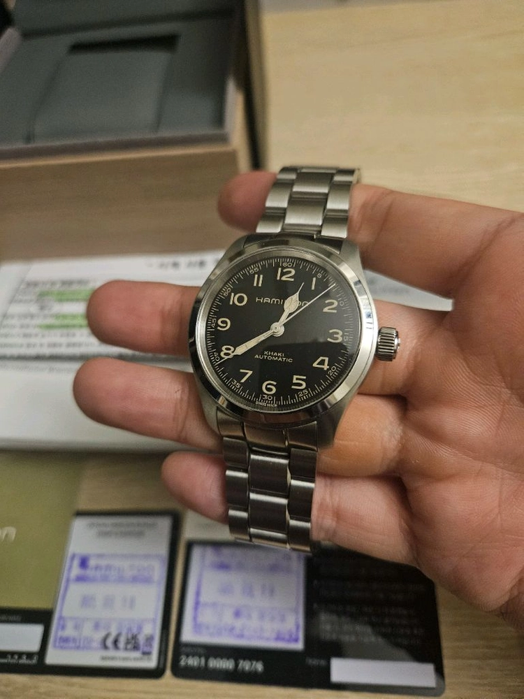 해밀턴 머피 38mm 메탈+가죽 - 안심되는 중고거래