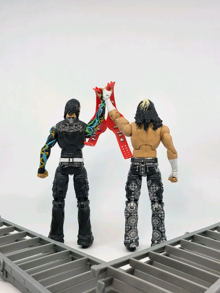 WWE 하디보이즈 제프하디 & 매트하디 팀익스트림 엘리트 레슬링 피규어 이미지