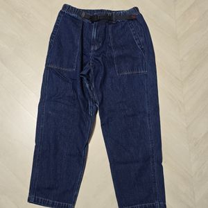 그라미치 루즈테이퍼드 데님팬츠 Mid indigo M사이즈 판매합니다. 이미지