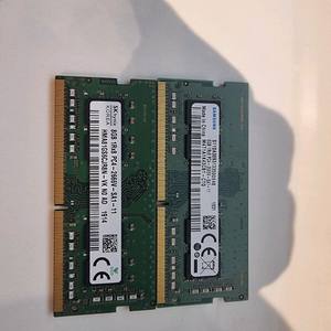 삼성, SK 하이닉스 노트북 DDR4 메모리 8GB 2개 세트 팜 이미지