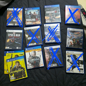 ps 플스 게임 타이틀 모음 PS4/PS5 게임 타이틀 판매합니다. 이미지