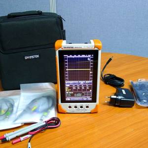 GWinstek GDS-210 휴대용 오실로스코프,멀티미터 이미지