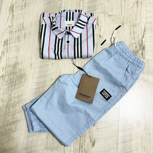버버리키즈 셔츠&조거팬츠(새상품) 이미지