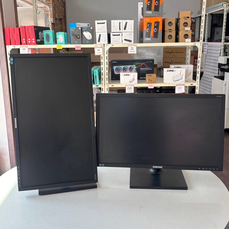 삼성 24인치 60Hz 평면모니터 사무용 게임용 피벗가능! 무료배송! 이미지