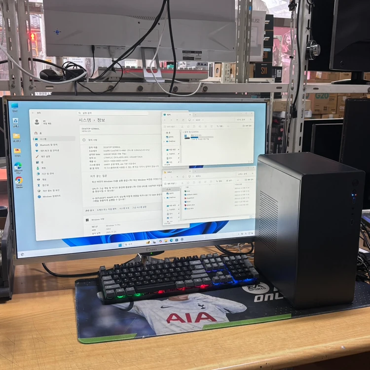 사무용 문서작업용 가정용 i5-4세대 중고 조립 PC 본체 데스크탑 판매합니다! 무료배송! 안전포장! 이미지
