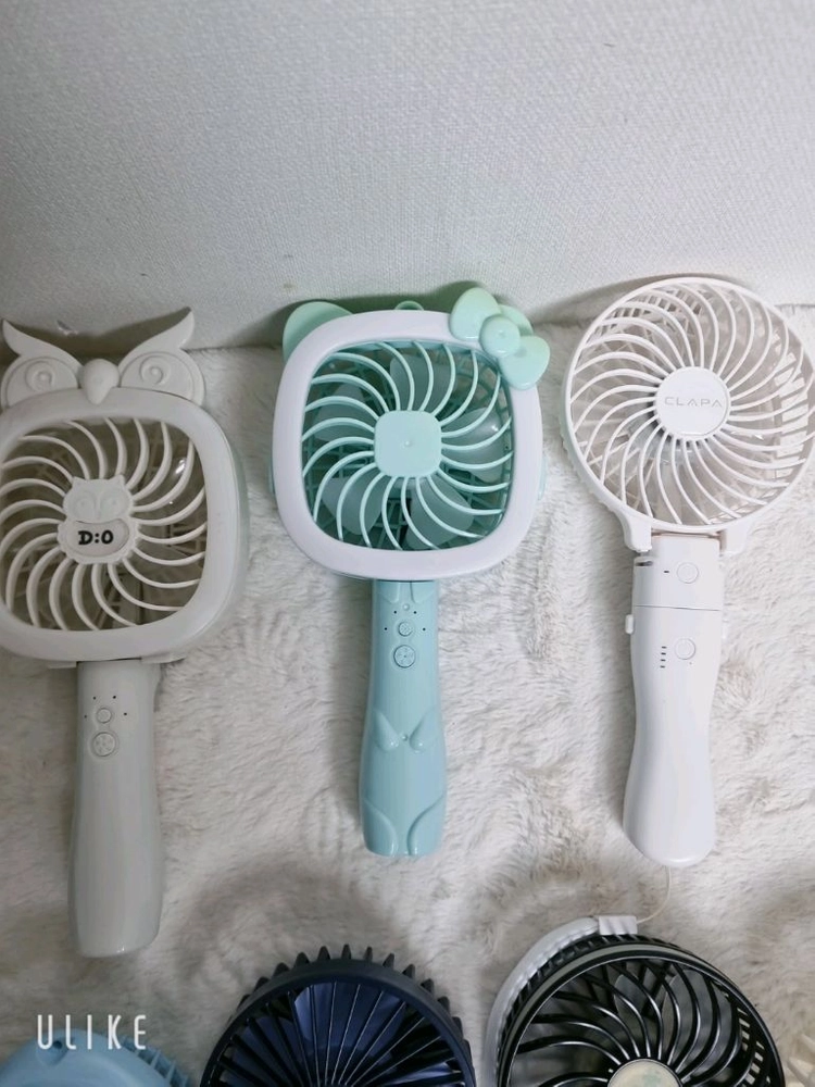 핸디 선풍기 여러 색상 15종 일괄 이미지