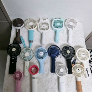 핸디 선풍기 여러 색상 15종 일괄 이미지