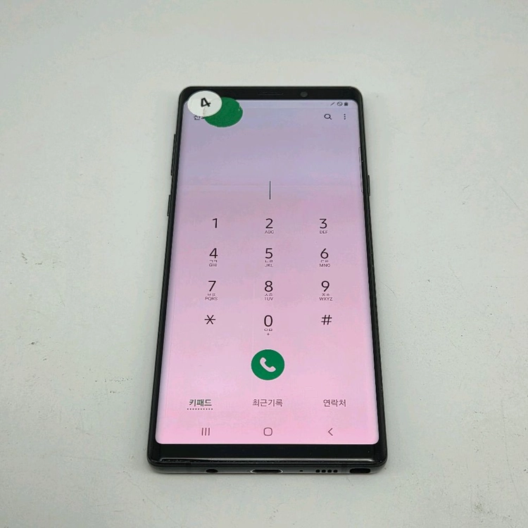 갤럭시노트9 128G 영업용 서브용 게임용 10.5만 가성비짱 중고폰 스마트폰 공기기 공기계 이미지