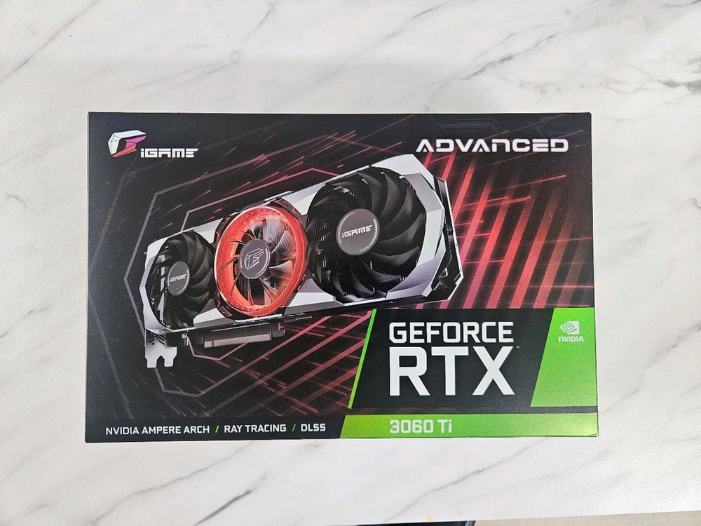 iGame RTX 3060 Ti ADVANCED 그래픽카드 이미지