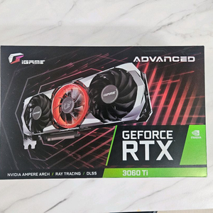 iGame RTX 3060 Ti ADVANCED 그래픽카드 이미지