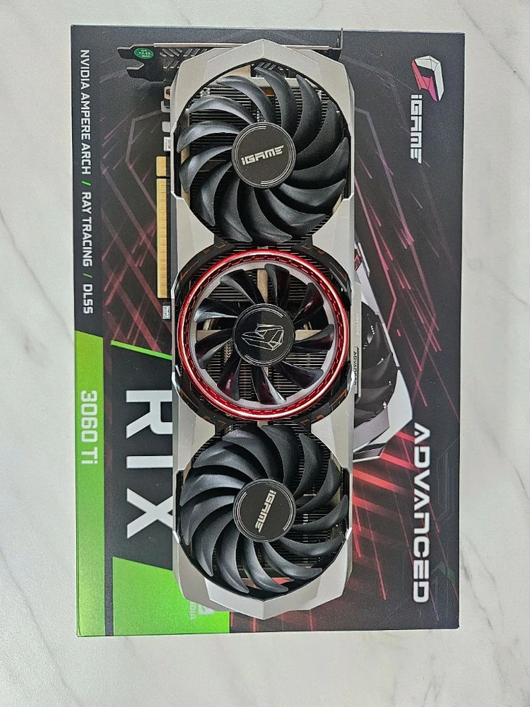 iGame RTX 3060 Ti ADVANCED 그래픽카드 이미지