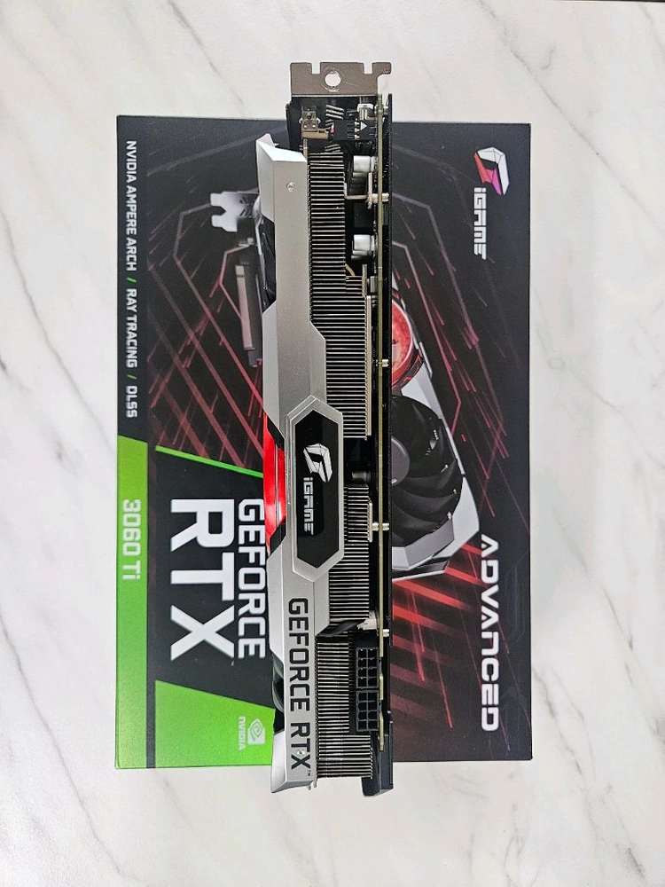 iGame RTX 3060 Ti ADVANCED 그래픽카드 이미지