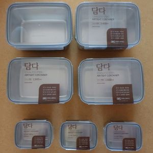 한일 스텐 밀폐용기 세트(새제품) 이미지
