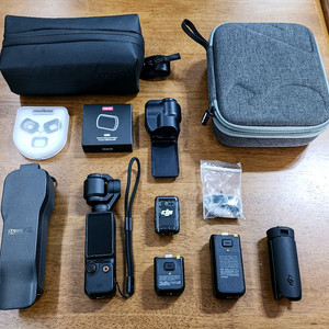 DJI 오즈모포켓3 크리에이터콤보 + 악세서리들 이미지