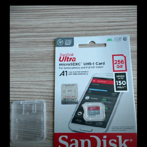 SD카드 256GB 샌디스크 a1 울트라 (닌텐도 스위치 블랙박스 드론) 이미지
