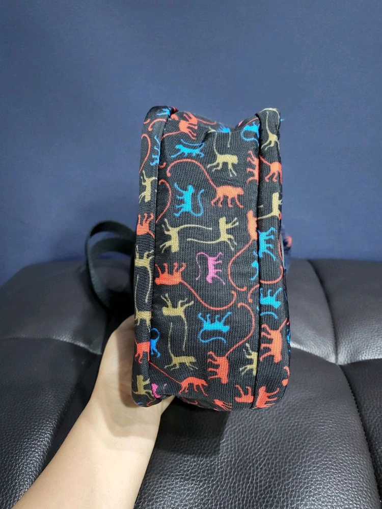 키플링 원숭이 패턴 미니 토트&크로스백 이미지