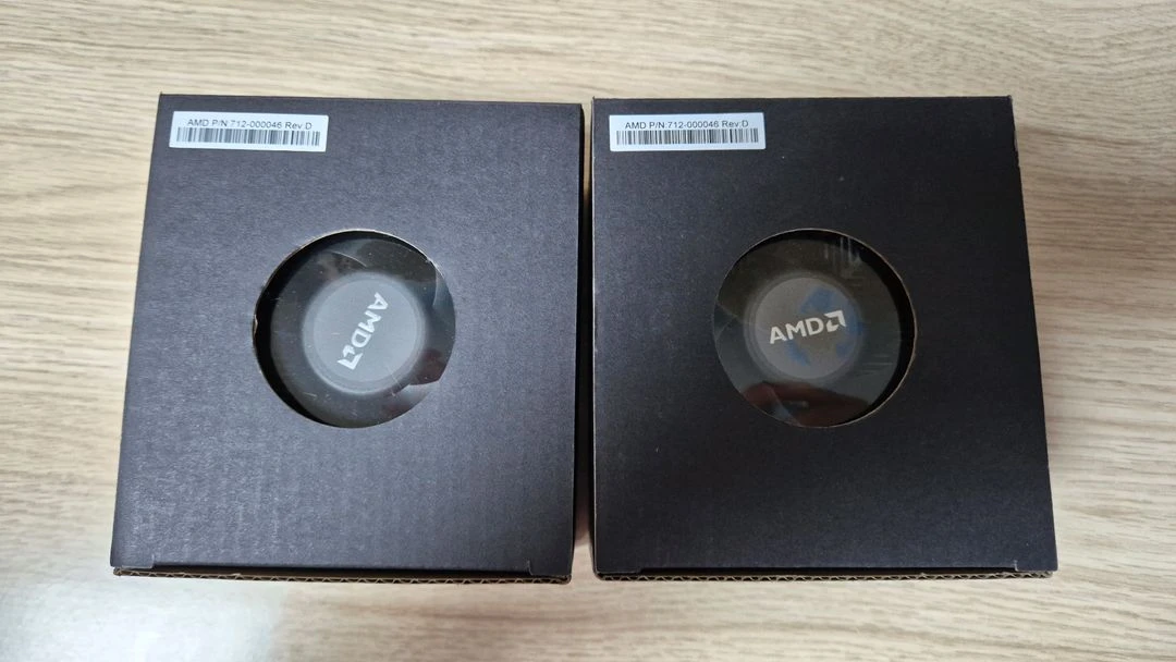 라이젠 AM4 소켓 기본 쿨러 2개 이미지