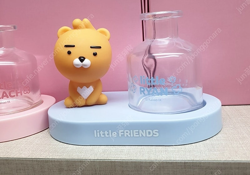 카카오프렌즈 인형 방향제 디퓨저 (라이언+어피치) 2종 정품 카카오 디퓨저 방향제 이미지