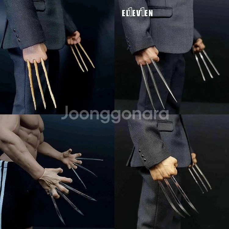 울버린/로건 클로 손파츠 12인치 피규어(핫토이 호환) - 안심되는 중고거래
