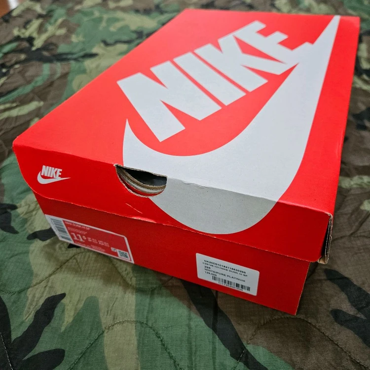 Nike Dunk Hi SP Pure Platinum 나이키 덩크 하이 스페셜 플래티넘 이미지