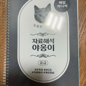 자료해석 야옹이 중급, 비타민 이미지