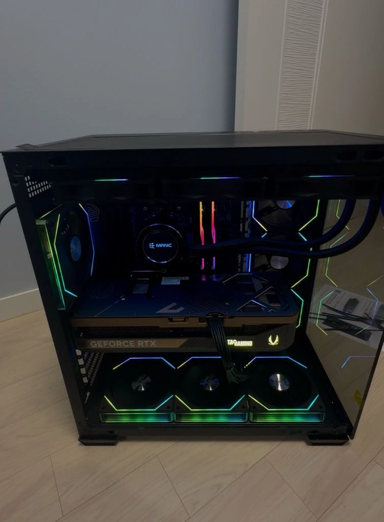 5070ti 7800x3d 올 블랙pc 본체 판매합니다. - 안심되는 중고거래