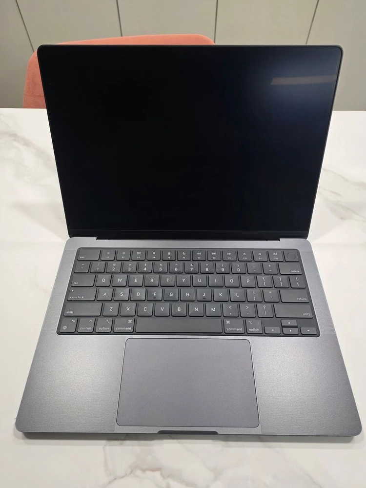 애플 맥북프로 14인치 M4 MAX 36GB/1TB 나노텍스쳐 스페이스 블랙 CTO 애플케어O 판매 이미지