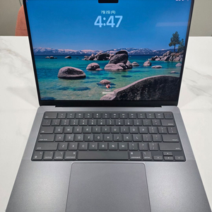 애플 맥북프로 14인치 M4 MAX 36GB/1TB 나노텍스쳐 스페이스 블랙 CTO 애플케어O 판매 이미지