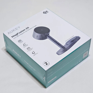 AUKEY 맥퓨전 2X Qi 25w 2in1 듀얼 초고속 무선 충전 스탠드 미개봉 택포 이미지