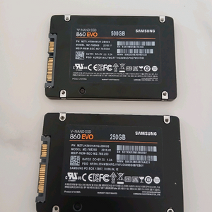 860EVO SSD 250GB + 500GB 세트 이미지
