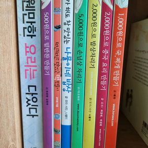 요리책 반찬 떡 나물 국찌개 밥상차리기 관련 일괄 이미지