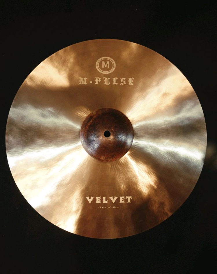 (소리링크첨부)M-PULSE 심벌 시리즈 중 모델 : 벨벳 (VELVET 이미지