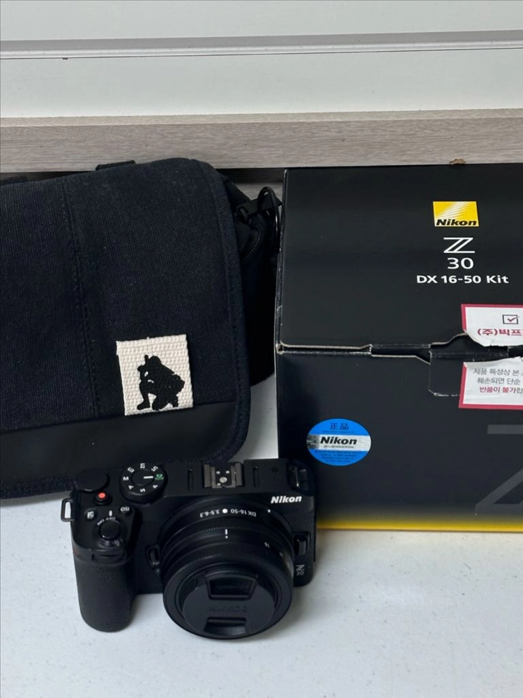 니콘 Z30 16-50 키트 + 렉사 128GB V60 SD카드 + 스몰리그 L브라켓 판매 이미지