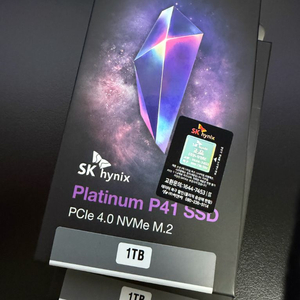 SK hynix Platinum P41 SSD 1TB M.2 NVMe PCIe 4.0 팝니다 (국내정품/미개봉) 이미지