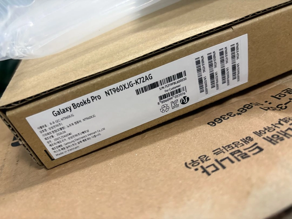 삼성 갤럭시북6 프로 16 그레이 미개봉 NT960XJG-K72AG 이미지