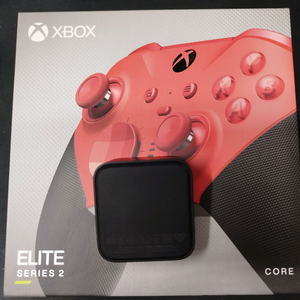 XBOX 엘리트 시리즈 2 코어 컨트롤러 레드 박스셋&충전독 팝니다 이미지