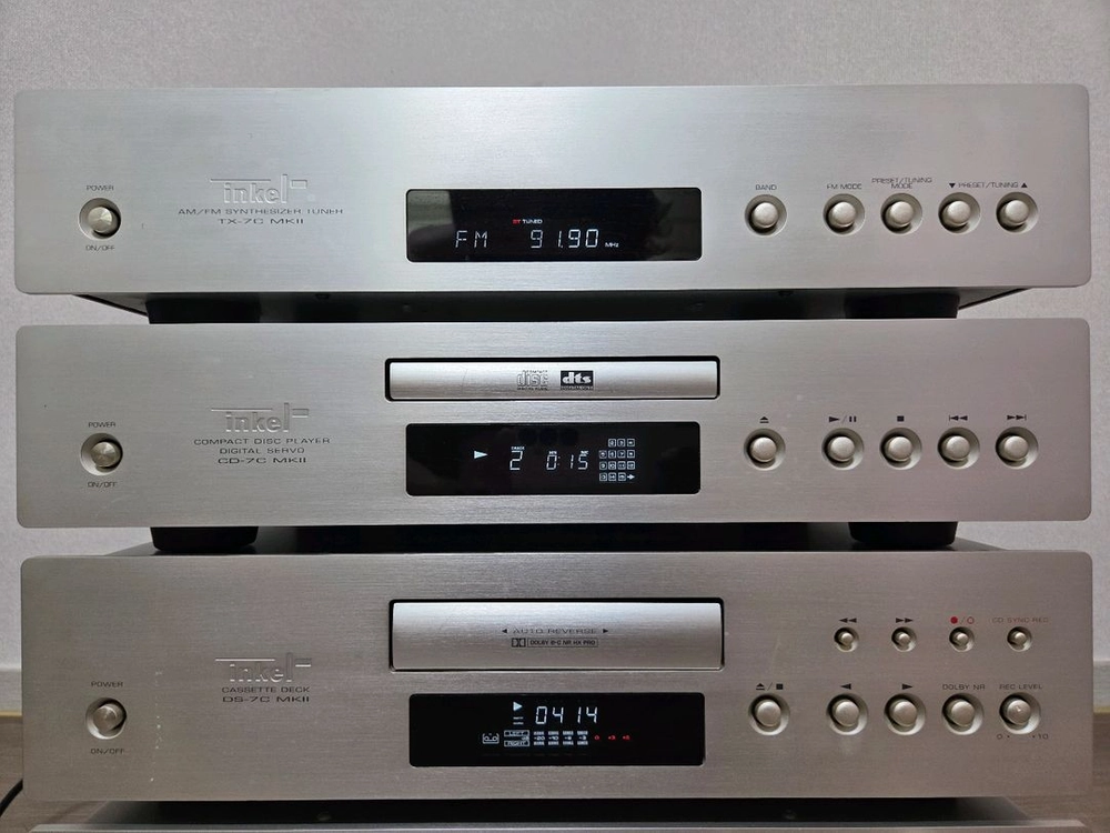 인켈 AX-7R MK2 4단 오디오 풀세트,올수리된 제품 이미지