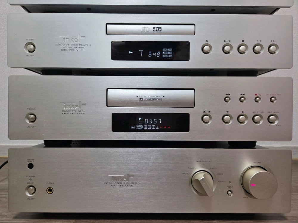 인켈 AX-7R MK2 4단 오디오 풀세트,올수리된 제품 이미지