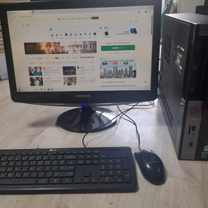 대구 - 원도우11정품 삼성사무용컴퓨터+모니터(와이파이O, G3240,SSD128G,DDR3 8G,GT720) 이미지