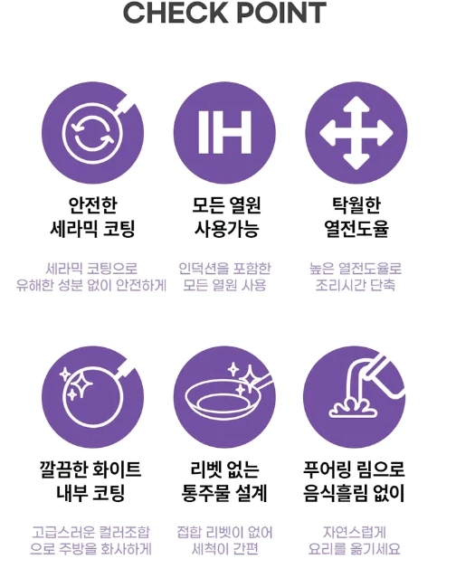 새상품 후라이팬 궁중팬 3종세트 포토프 세라믹 인덕션가능 프라이팬 멀티팬세트 급처 이미지